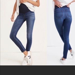 EUC Madewell Maternity over the bump jeans size 32